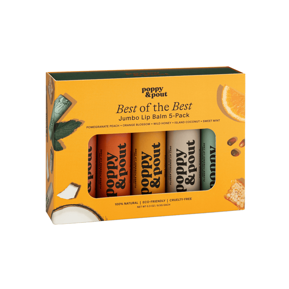Gift Set, Lip Balm 5-Pack, Best of the Best
