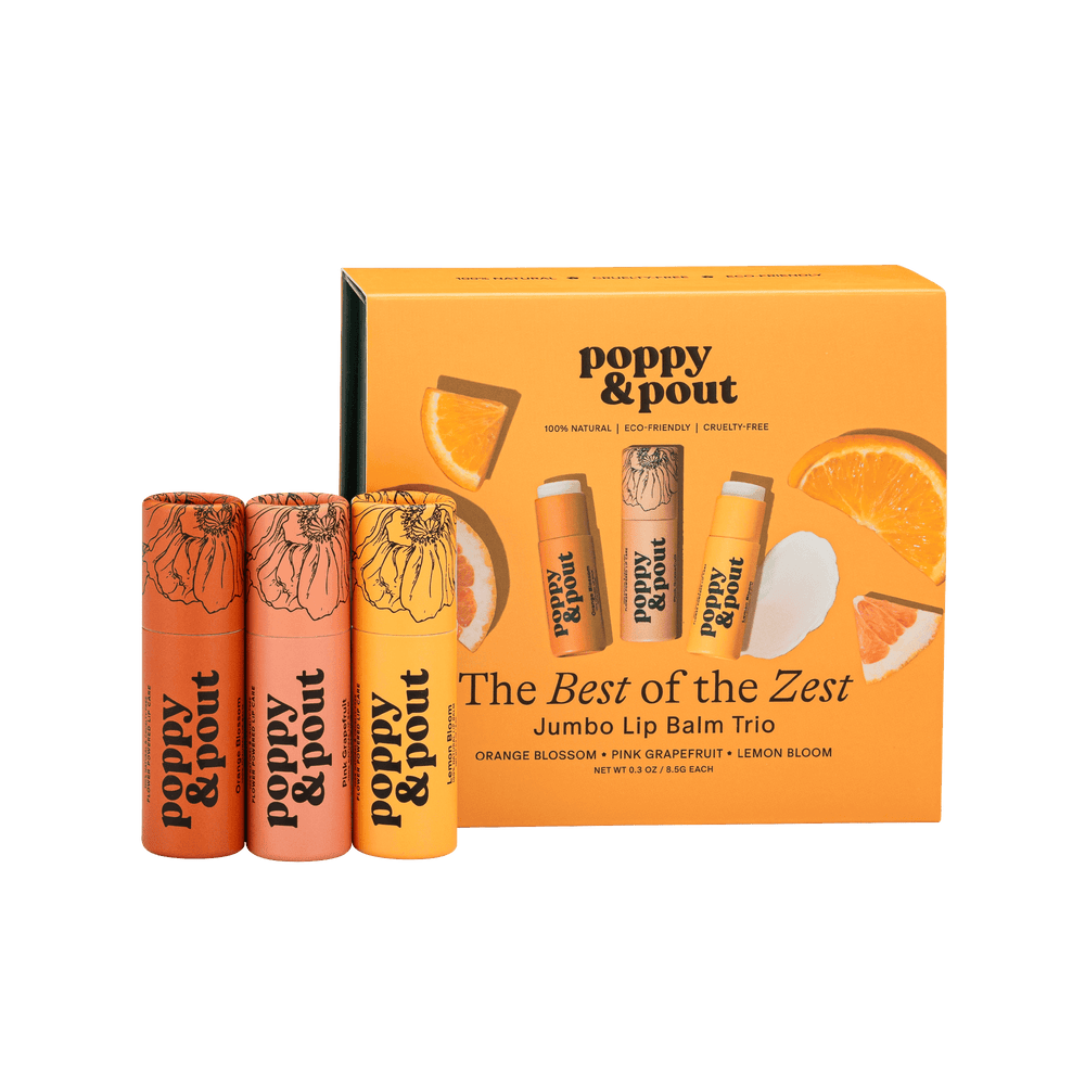 Gift Set, Lip Balm Trio, Best of the Zest