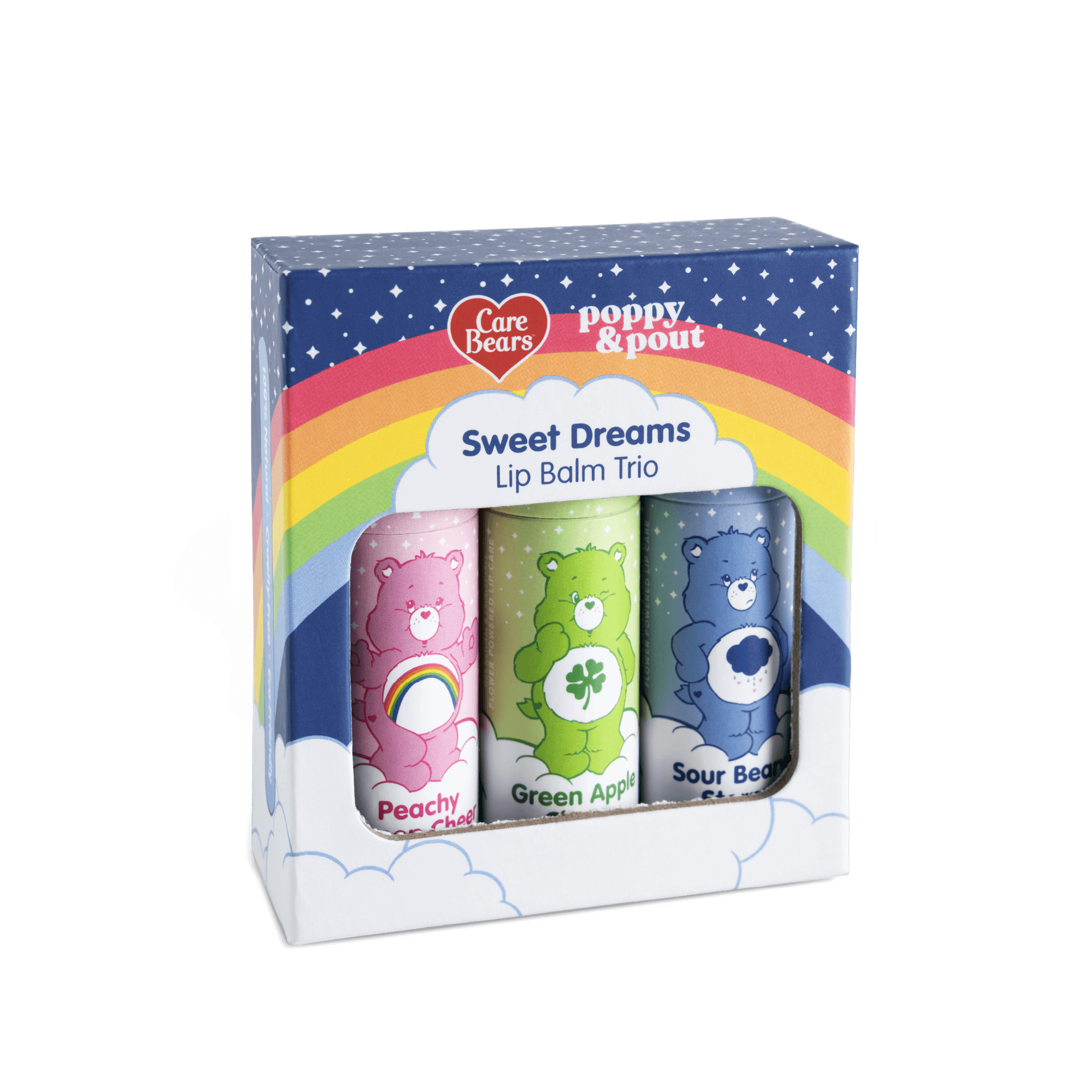 Limited Edition, Lip Balm Trio, Care Bears – Poppy & Pout