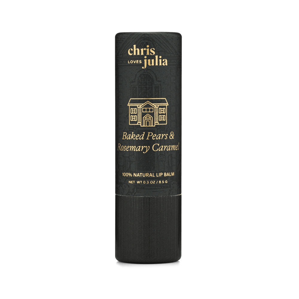 Lip Balm, Chris Loves Julia, Baked Pears & Rosemary Caramel
