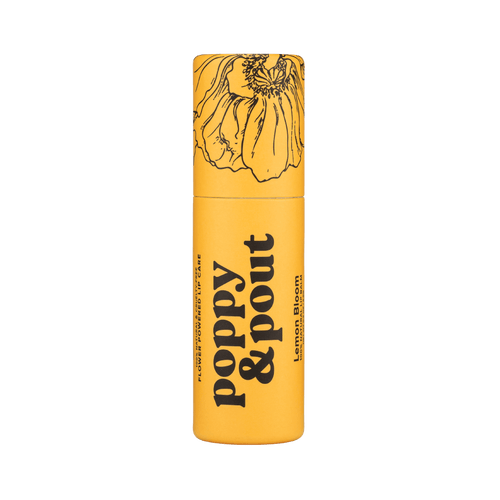 Lemon Lip Balm, Original, Lemon Bloom - Poppy & Pout