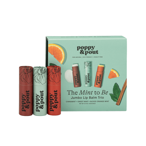 Lip Balm Trio - Poppy & Pout