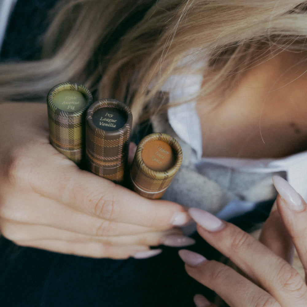Lip Balm, Uptown Autumn, Upper East Spice
