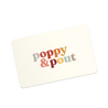Digital Gift Card - Poppy & Pout