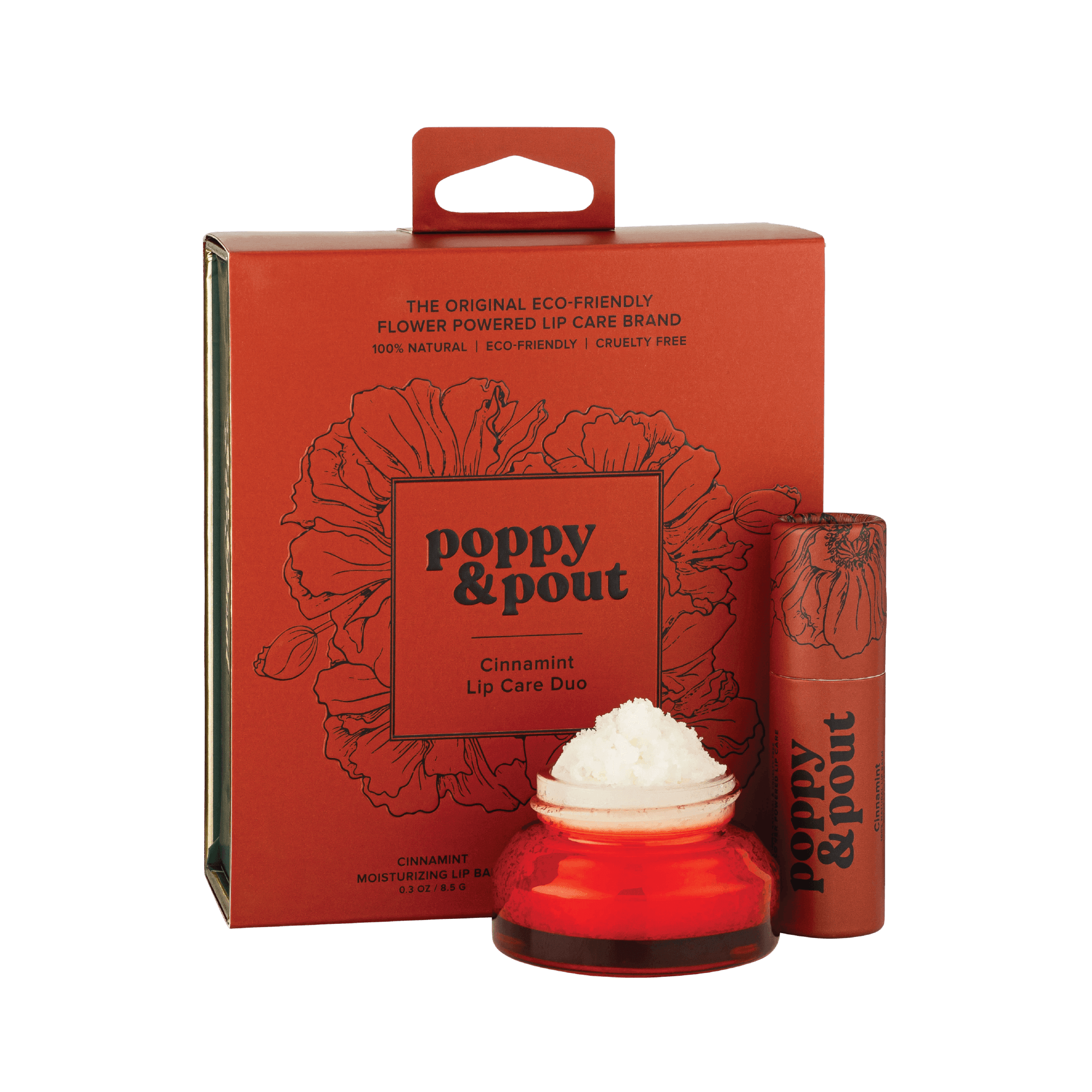 Lip Balm 10-Pack Gift Set – Poppy & Pout