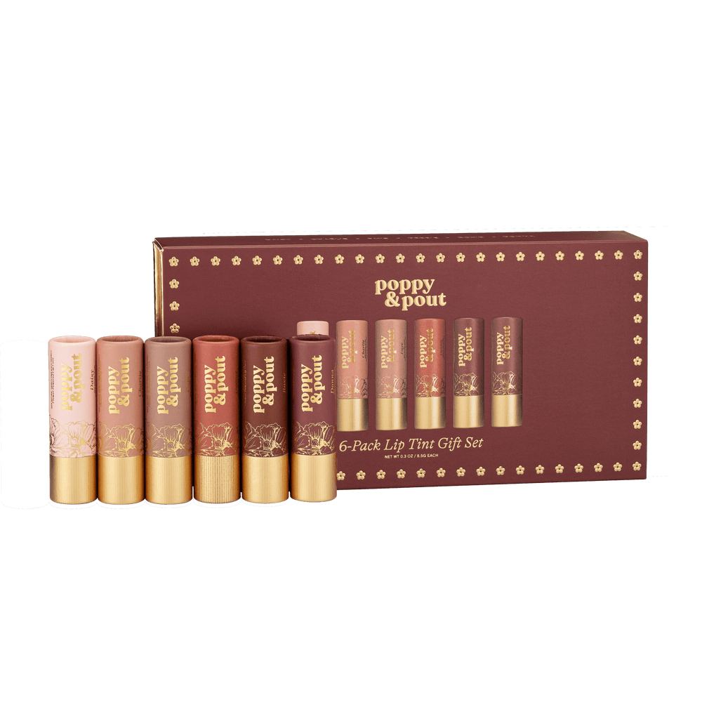 Gift Set, Lip Tint 6-Pack, Premium Set