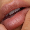 Up close of Debbie lip tint on lips, 7 of 7