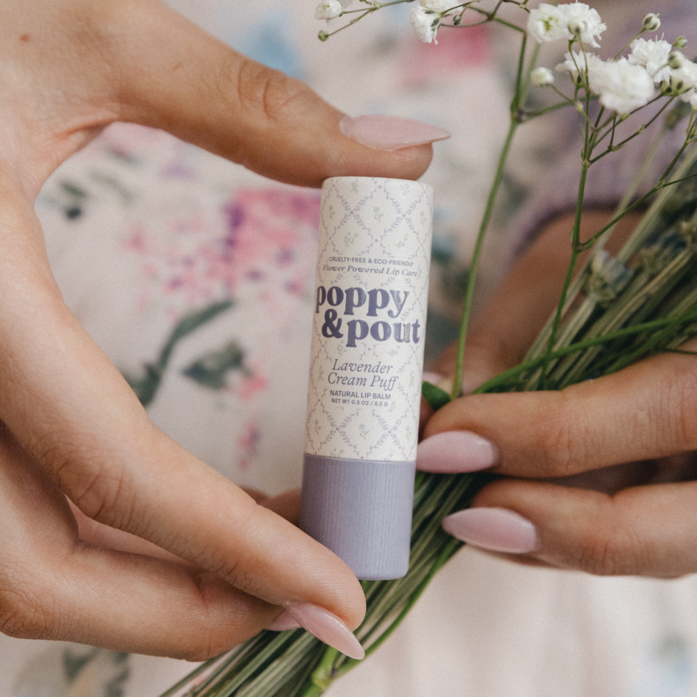 Lip Balm, Cottage Collection, Lavender Cream Puff