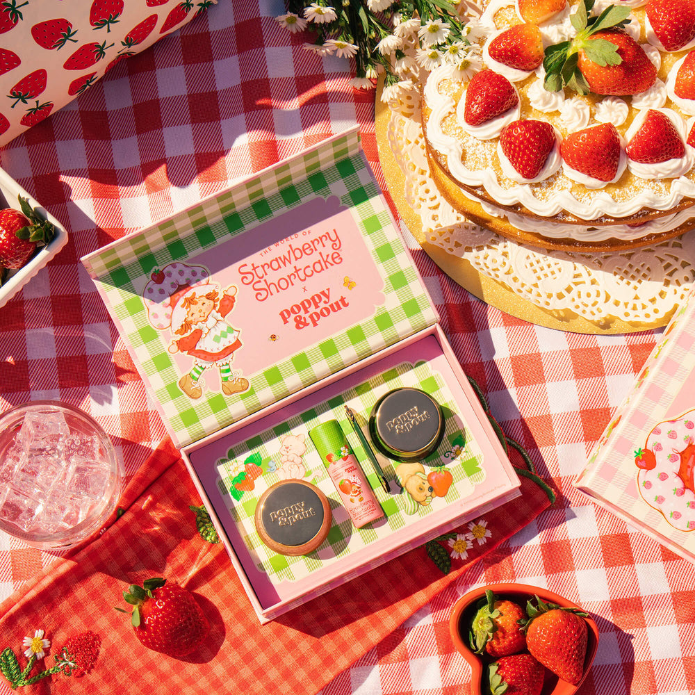 Limited Edition, Strawberry Shortcake, Lip Care Gift Set Trio