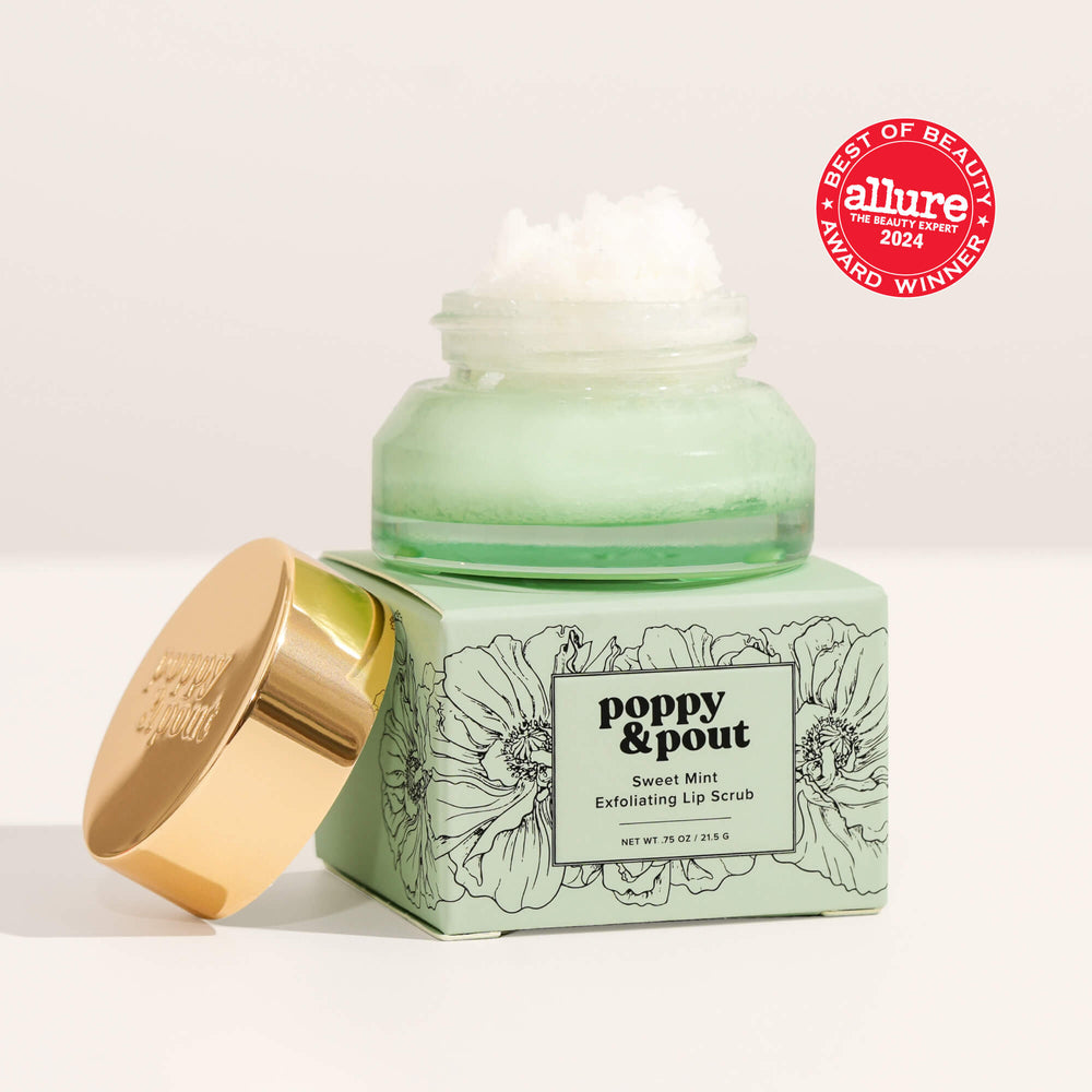 Sweet Mint Lip Scrub winner of 2024 Allure Best of Beauty Award