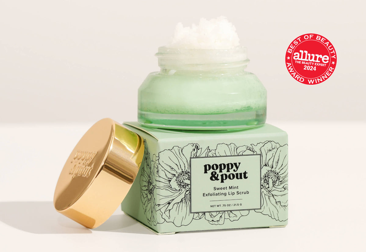 Sweet Mint Lip Scrub winner of 2024 Allure Best of Beauty Award