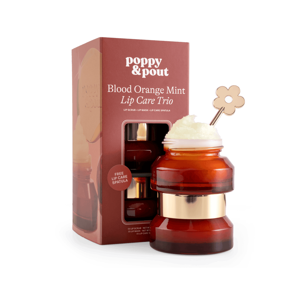 Gift Set, Lip Care Trio, Blood Orange Mint