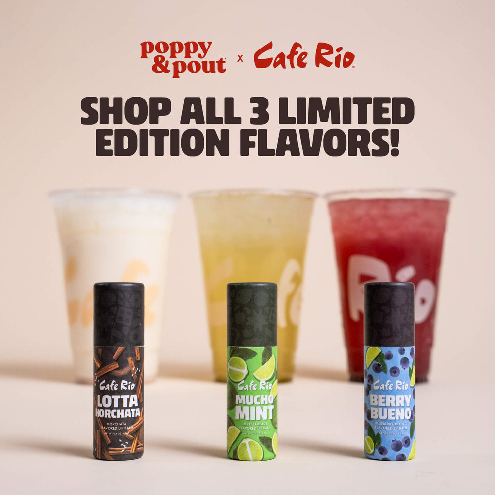 Limited Edition, Lip Balm, Cafe Rio, Mucho Mint