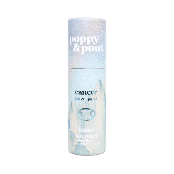 Lip Balm, Zodiac, Cancer Lunar Coconut