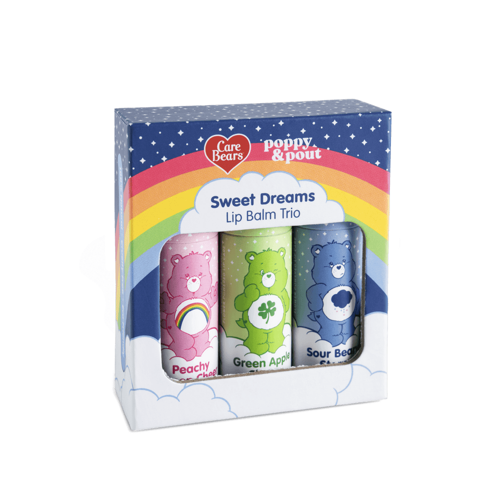 Limited Edition, Lip Balm Trio, Care Bears