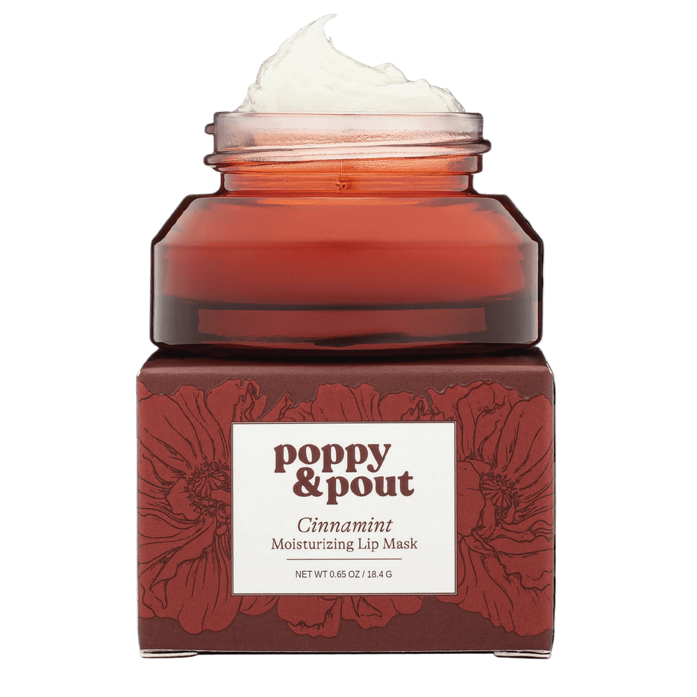 Lip Mask, Original, Cinnamint – Poppy & Pout