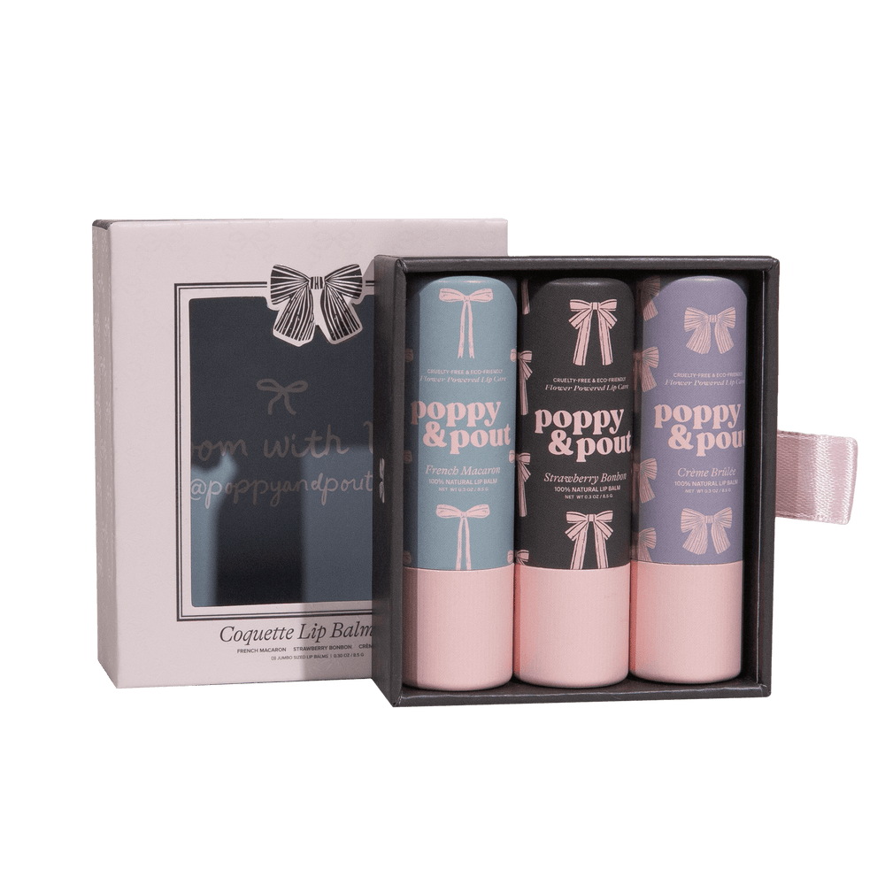 Gift Set, Lip Balm Trio, Coquette