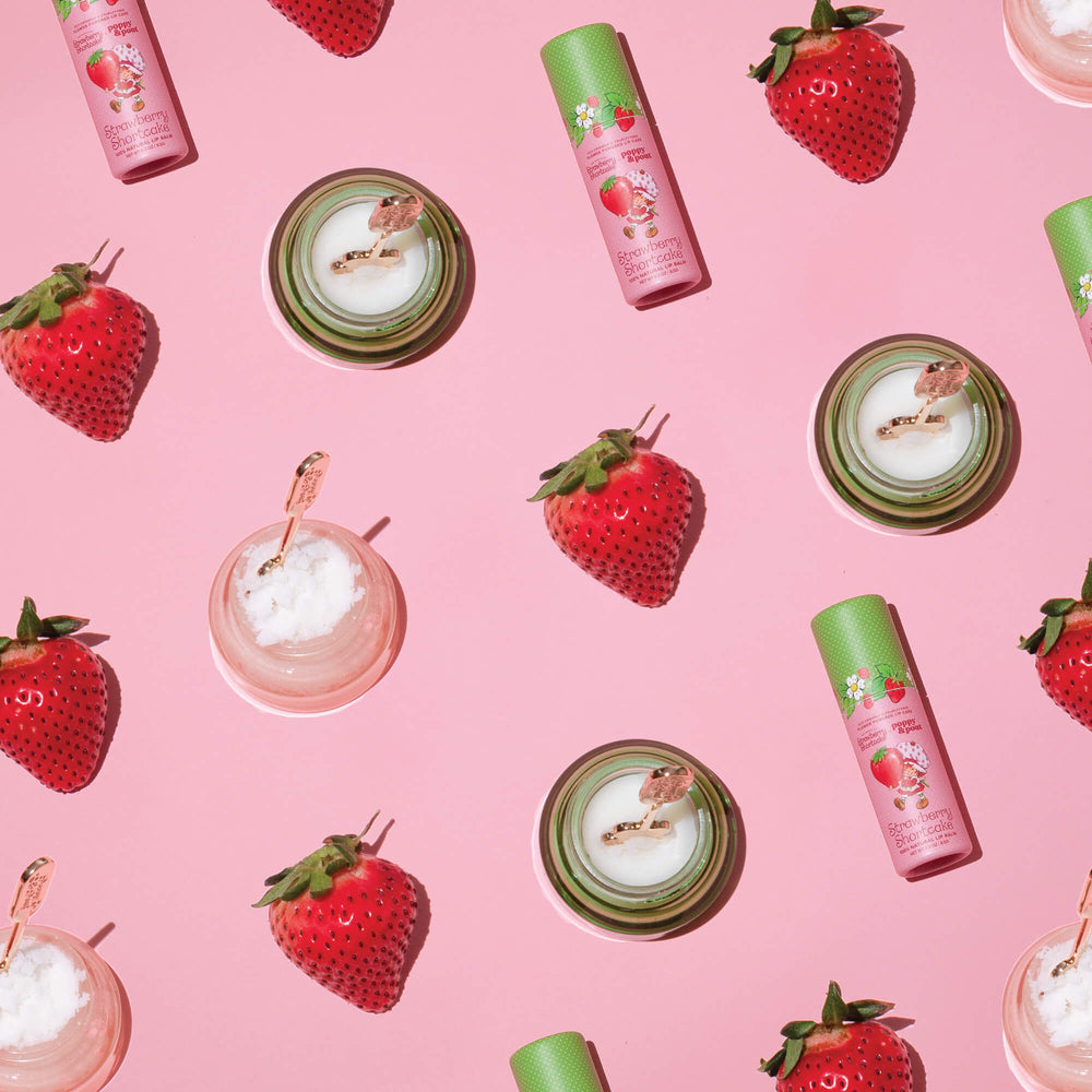 Limited Edition, Strawberry Shortcake, Lip Care Gift Set Trio