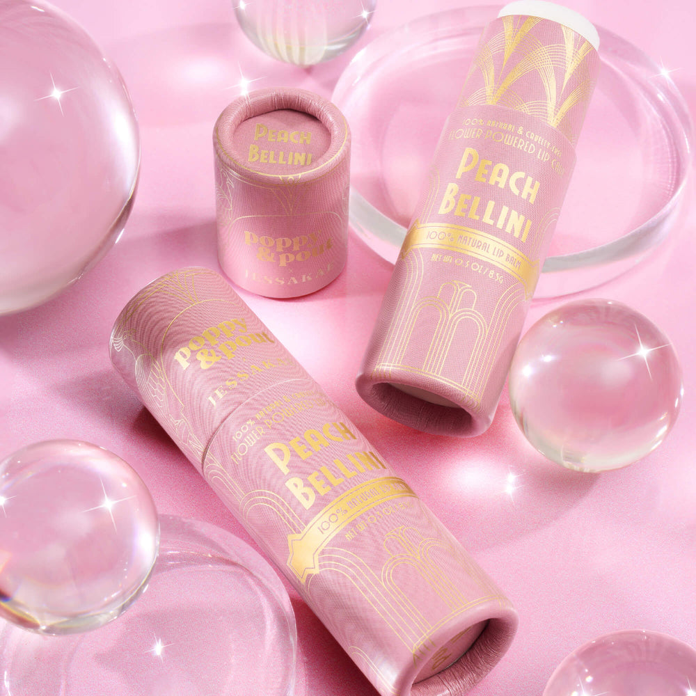 Limited Edition, Lip Balm, Jessakae, Peach Bellini