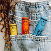 A Girl Have Bloo Razzeloo, Banana Fanna, and Chipper Cherry Flavored Lip Balm in Her Pocket, 5 of 6