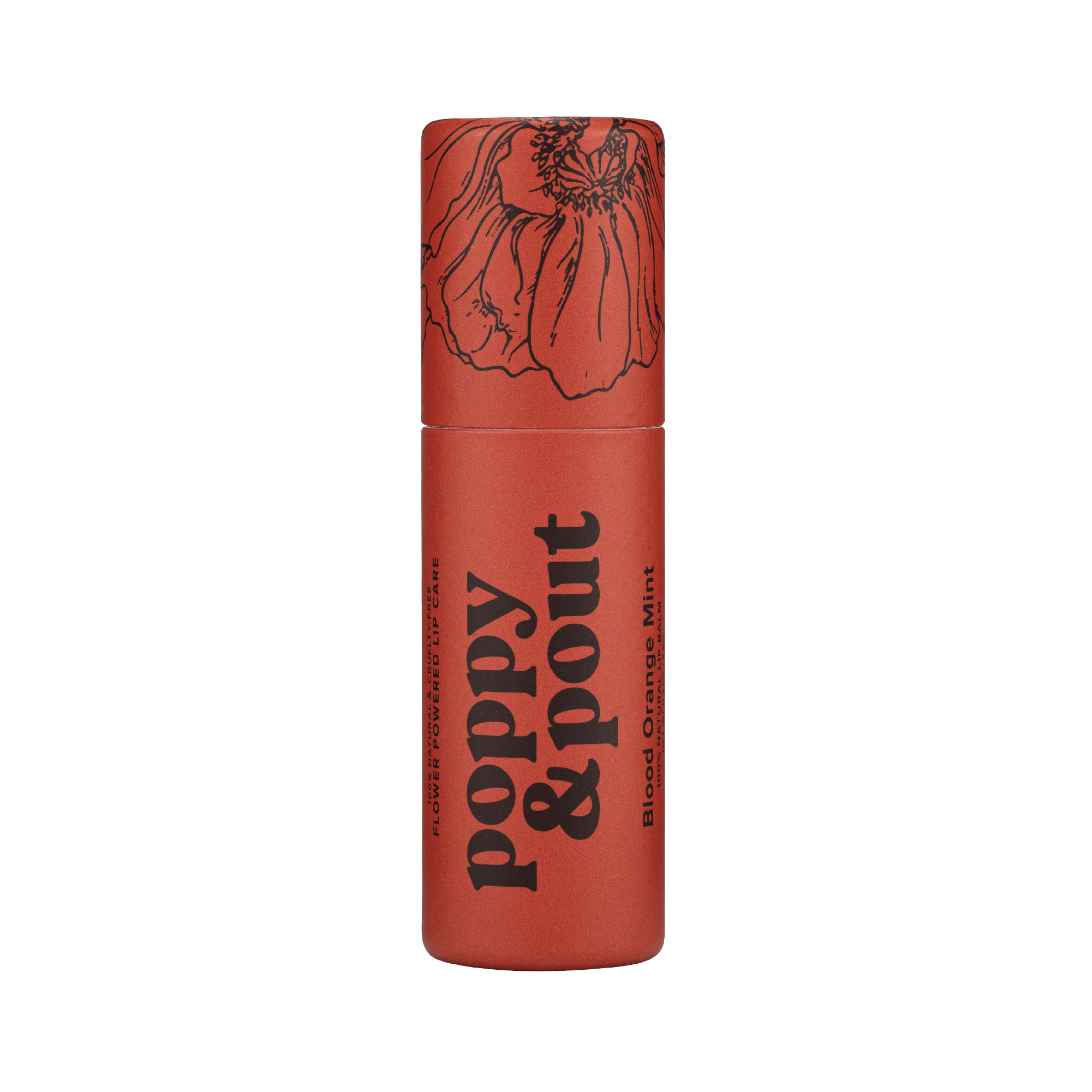 Lip Balm, Original, Blood Orange Mint - Poppy & Pout