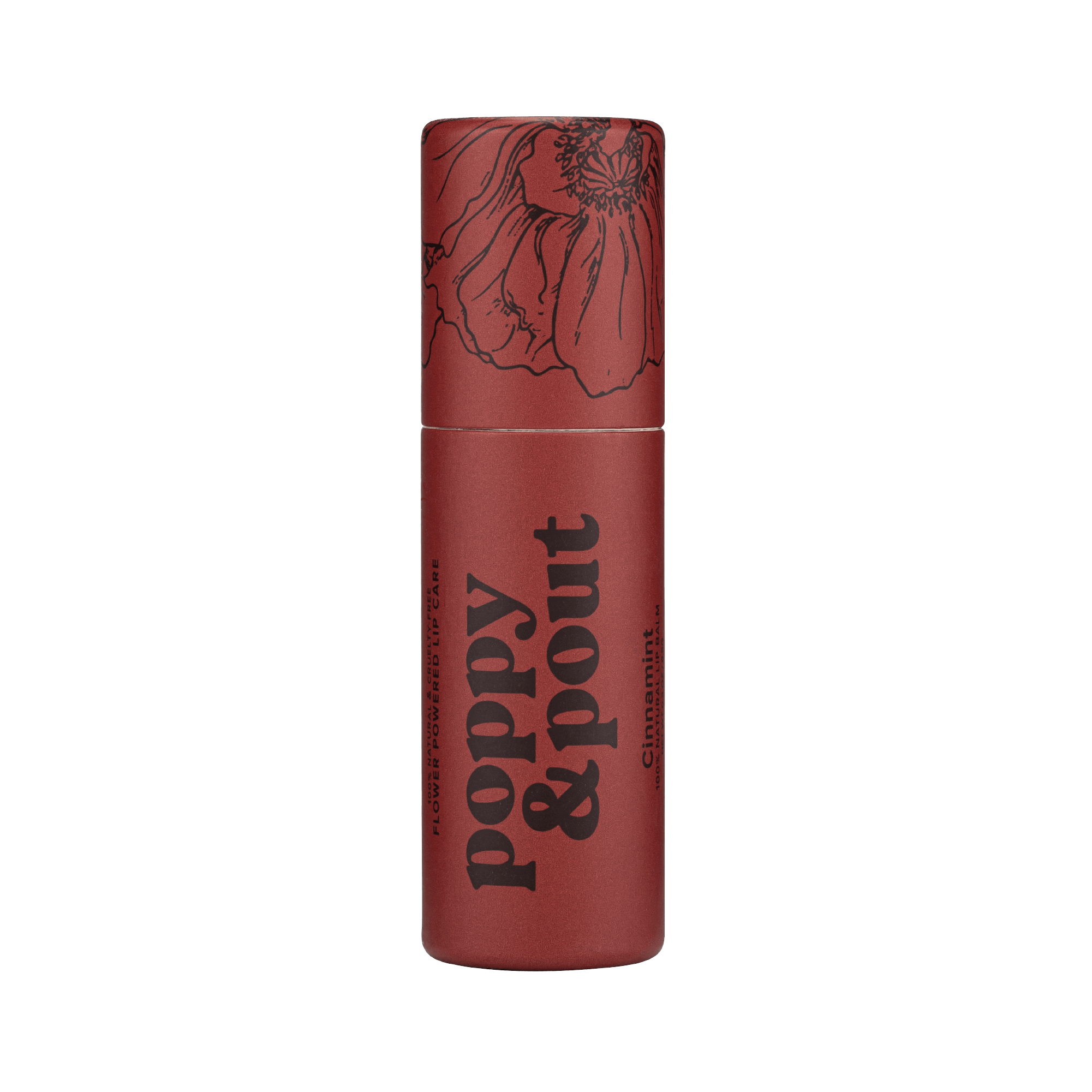 Lip Balm, Original, Cinnamint - Poppy & Pout