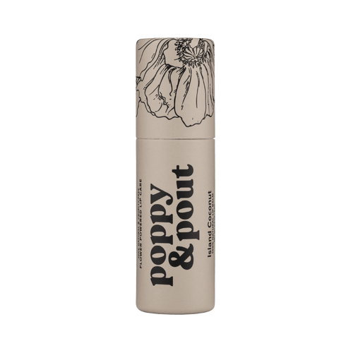 Lip Balm, Original, Island Coconut - Poppy & Pout