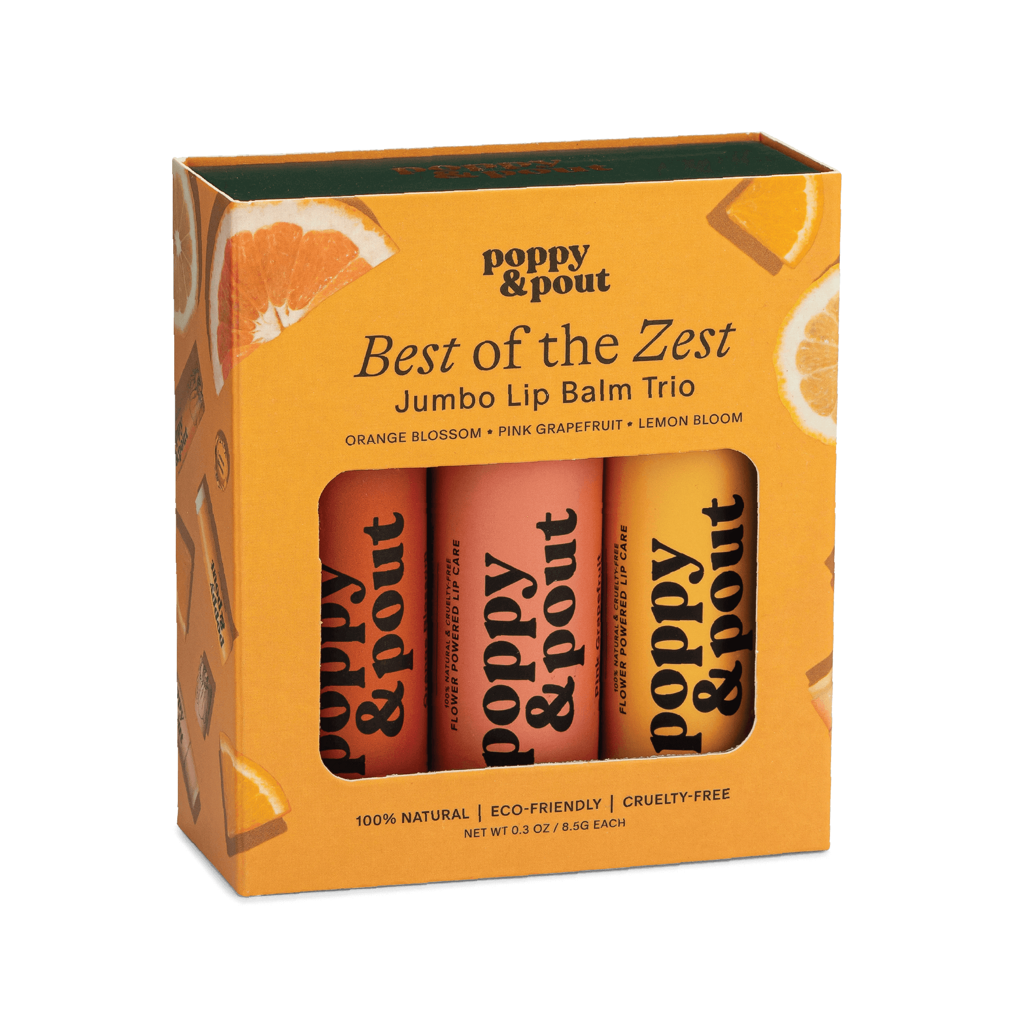 Gift Set, Lip Balm Trio, Best of the Zest
