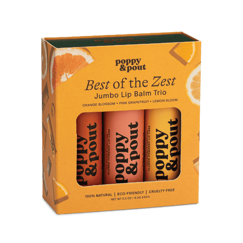 Gift Set, Lip Balm Trio, Best of the Zest