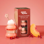 Gift Set, Lip Care Trio, Pomegranate Peach, 3 of 6