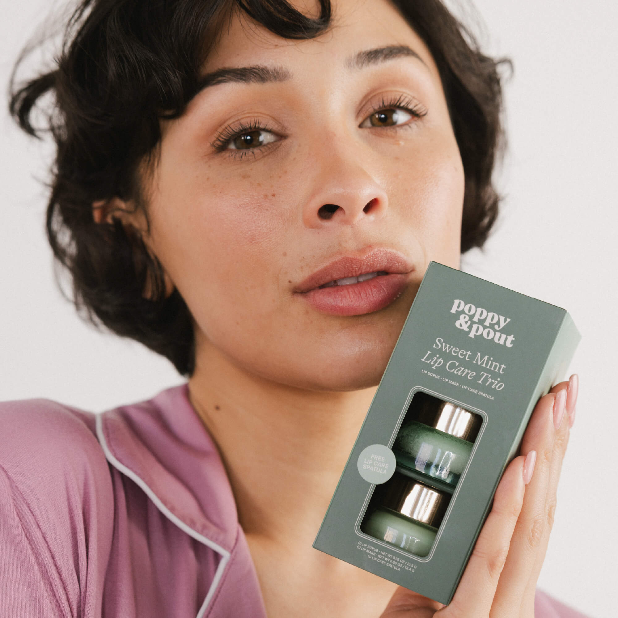 Sweet Mint Lip Care Trio | Poppy & Pout Natural Lip Care