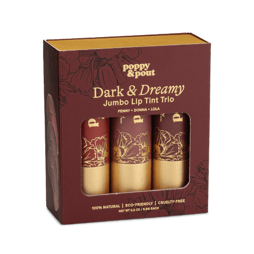 Gift Set, Lip Tint Trio, Dark & Dreamy