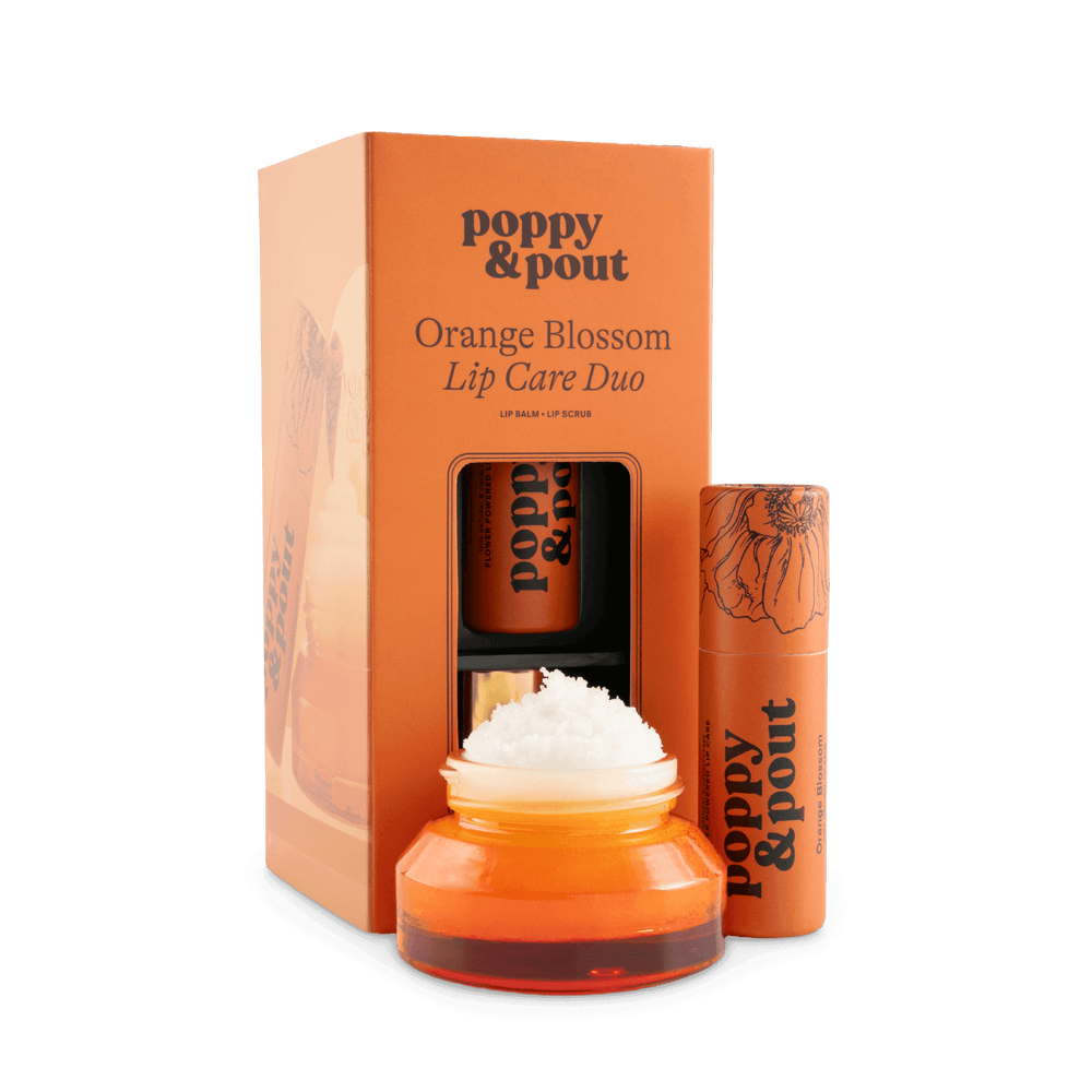 Gift Set, Lip Care Duo, Orange Blossom