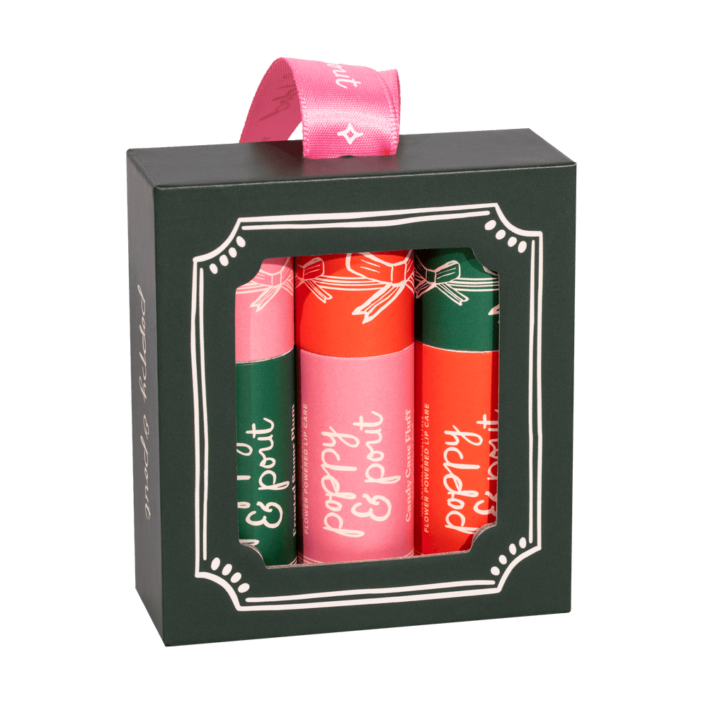 Limited Edition, Lip Balm Trio, Holiday, Ornament
