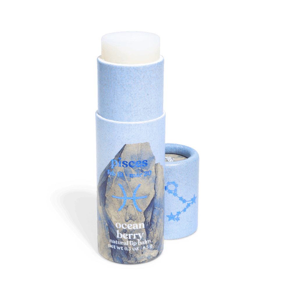 Lip Balm, Zodiac, Pisces Ocean Berry