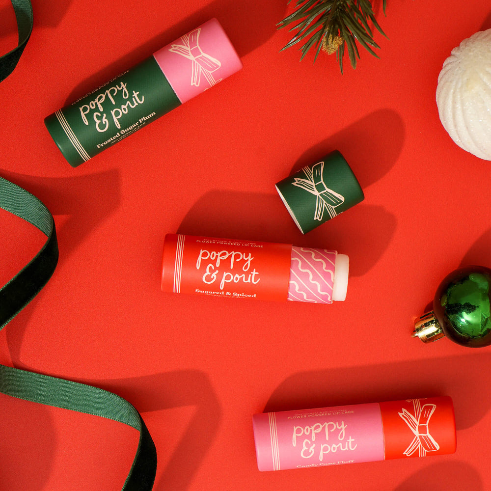 Limited Edition, Lip Balm Trio, Holiday, Ornament