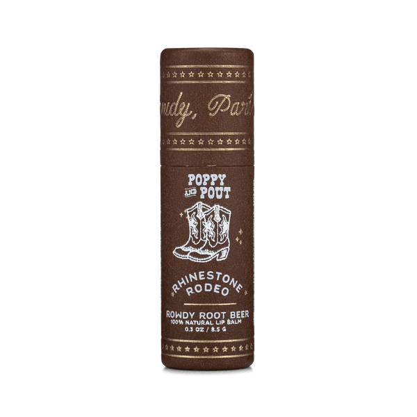 Lip Balm, Rhinestone Rodeo, Rowdy Rootbeer