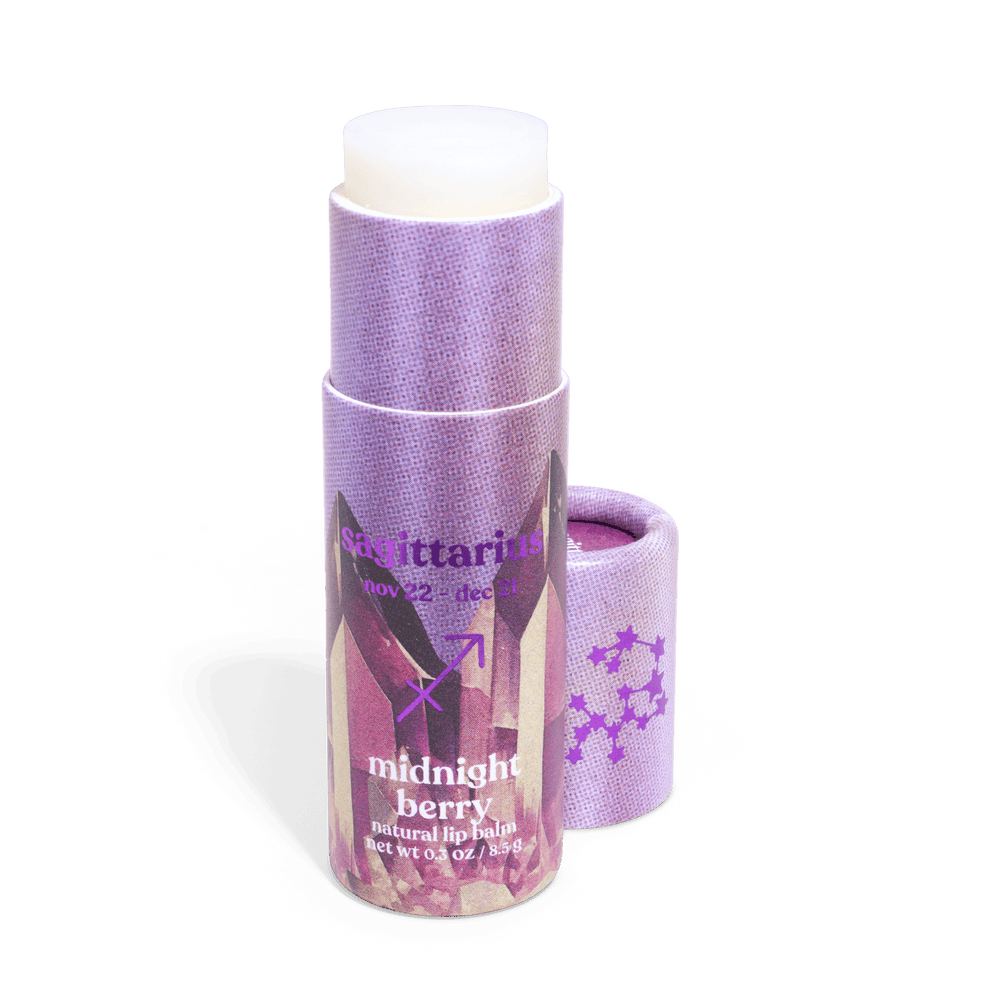 Lip Balm, Zodiac, Sagittarius Midnight Berry