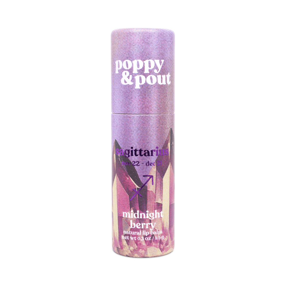Lip Balm, Zodiac, Sagittarius Midnight Berry