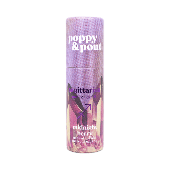 Lip Balm, Zodiac, Sagittarius Midnight Berry