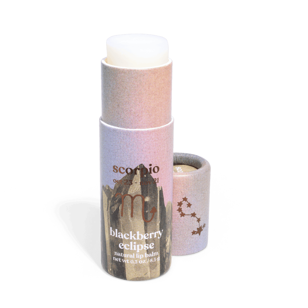 Lip Balm, Zodiac, Scorpio Blackberry Eclipse