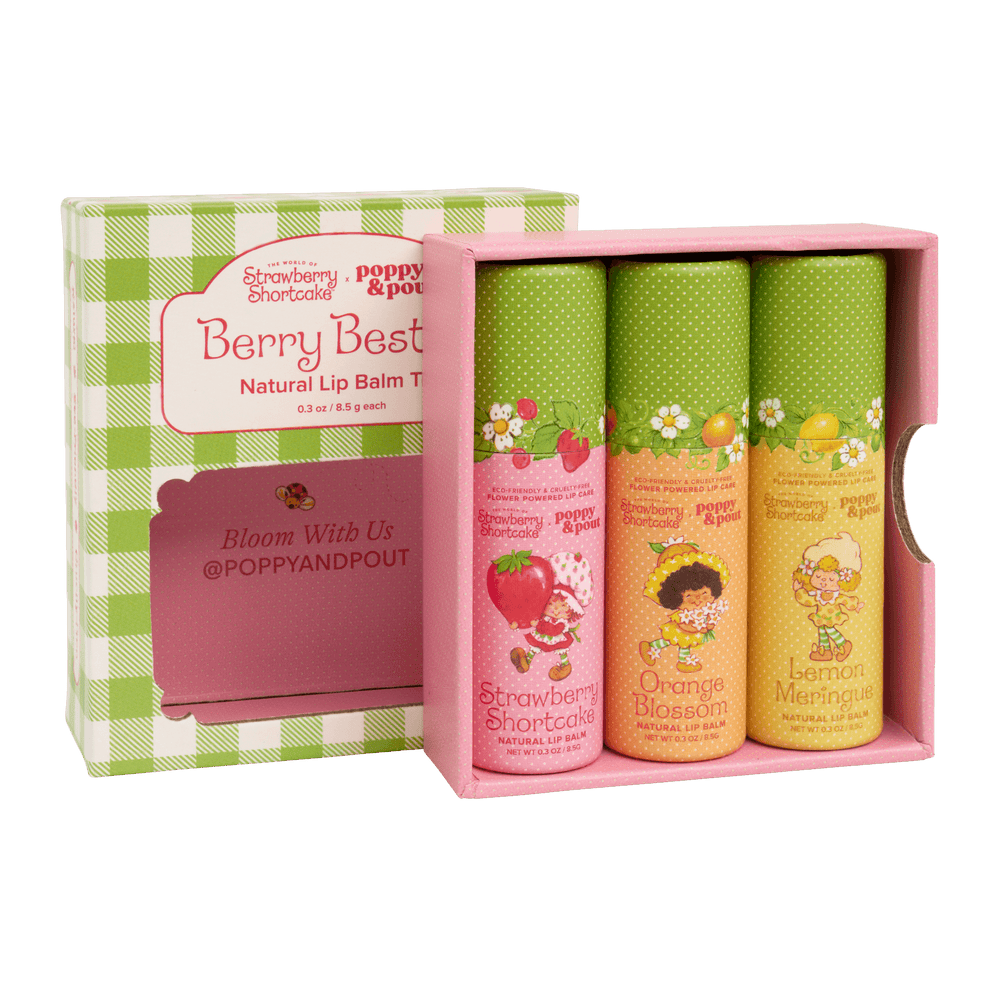 Limited Edition, Gift Set, Lip Balm Trio, Berry Besties