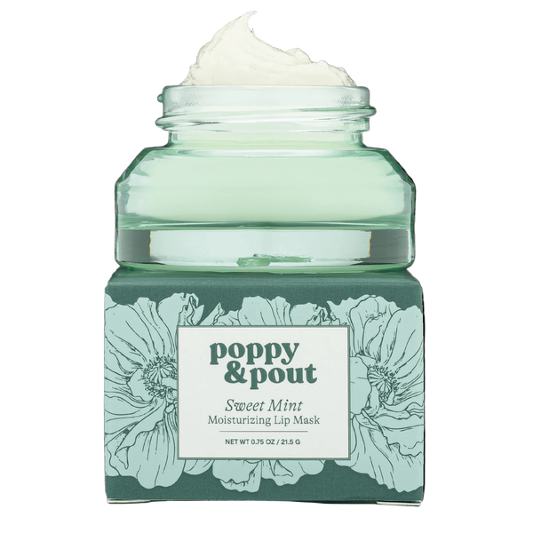 Lip Mask, Original, Sweet Mint – Poppy & Pout