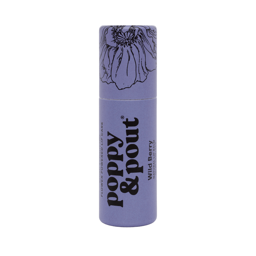 Lip Balm, Wild Berry – Poppy & Pout