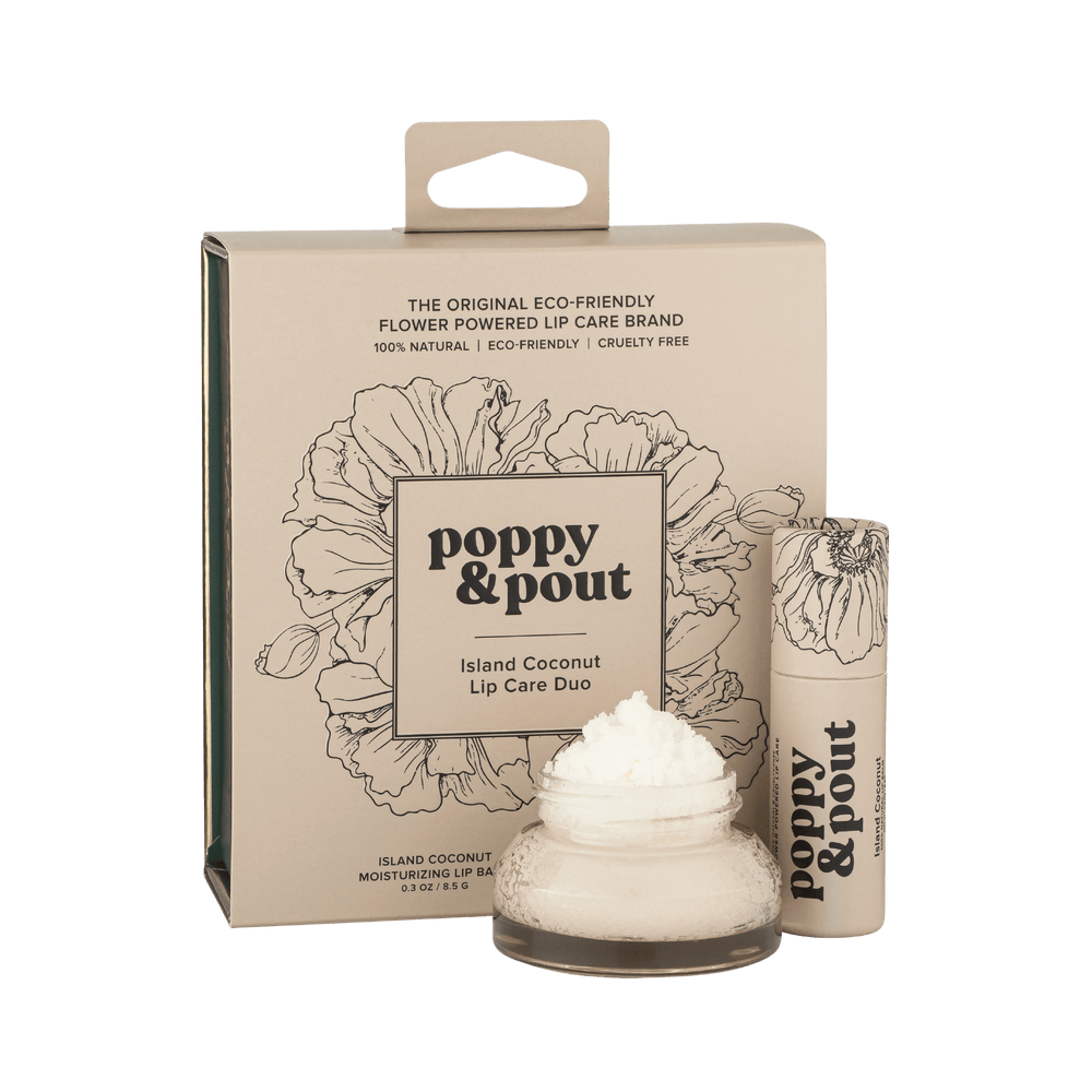 Island Coconut Gift Set - Poppy & Pout