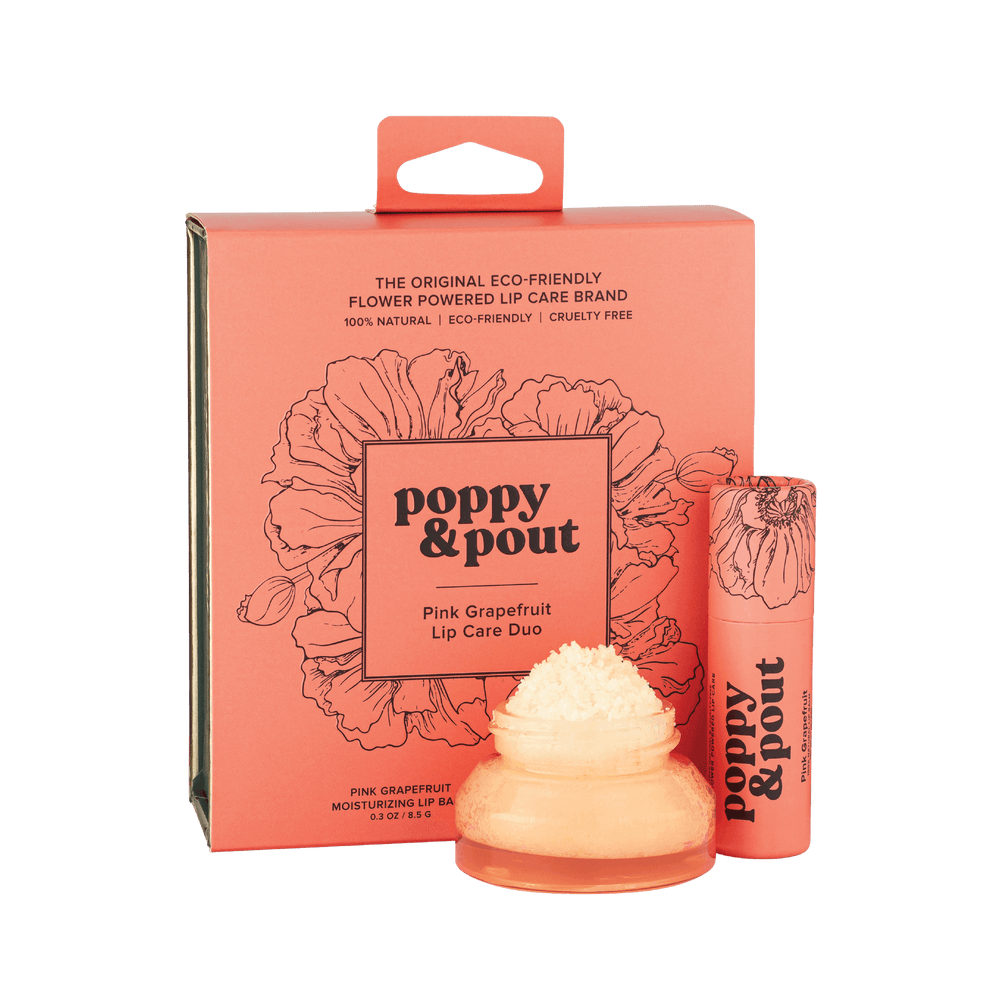 Pink Grapefruit Gift Set - Poppy & Pout