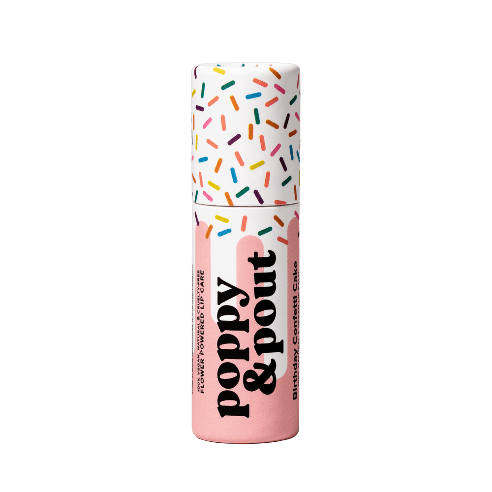 Lip Balm, Birthday Confetti Cake, Pink