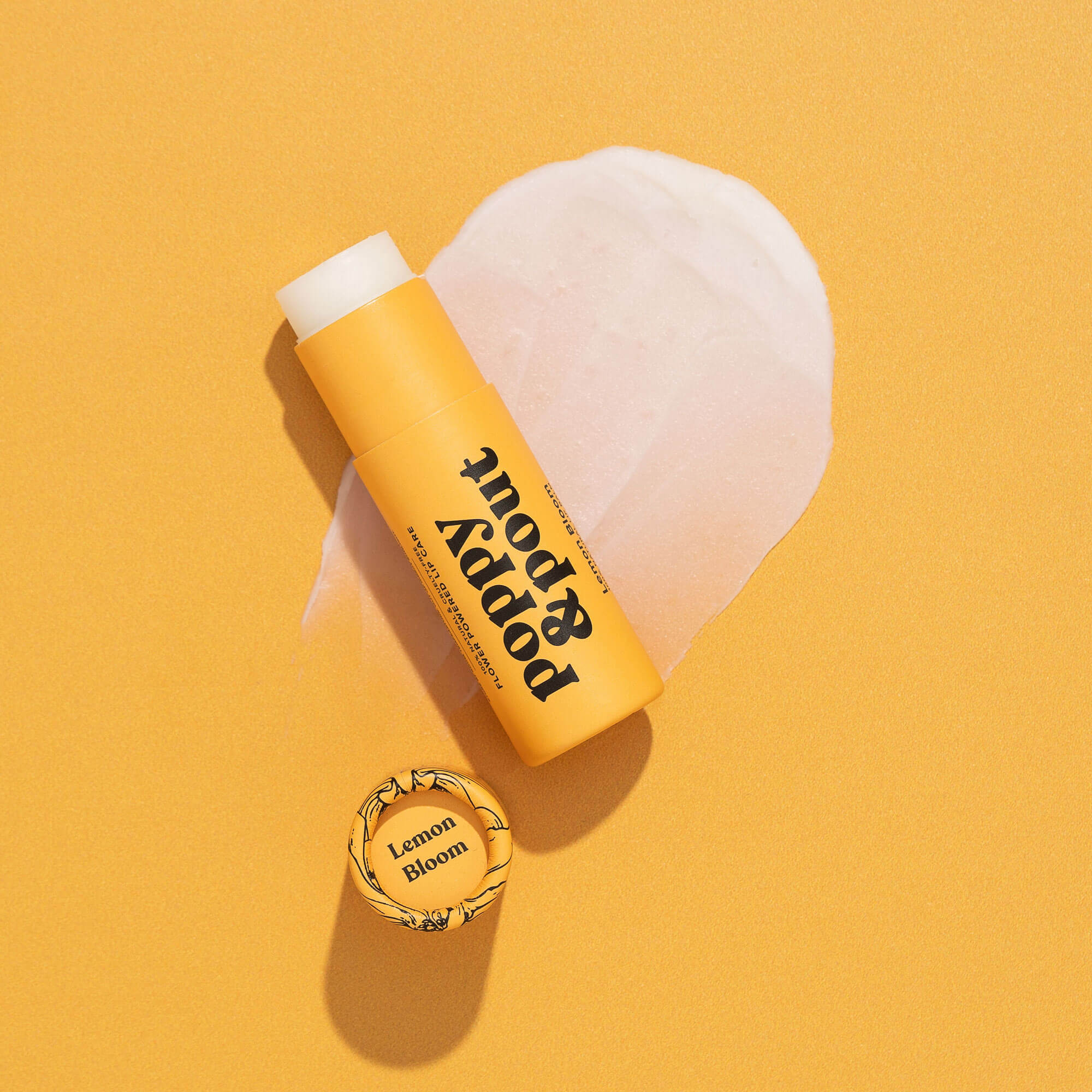 Lip Balm, Original, Lemon Bloom - Poppy & Pout
