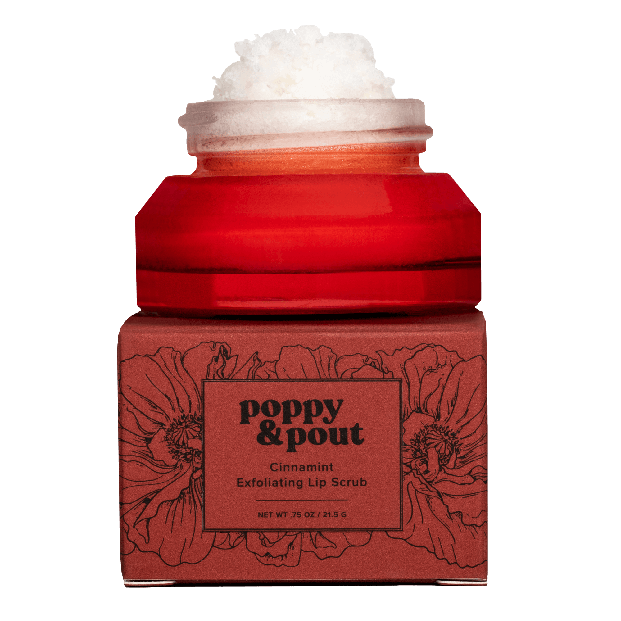Lip Scrub, Original, Cinnamint - Poppy & Pout