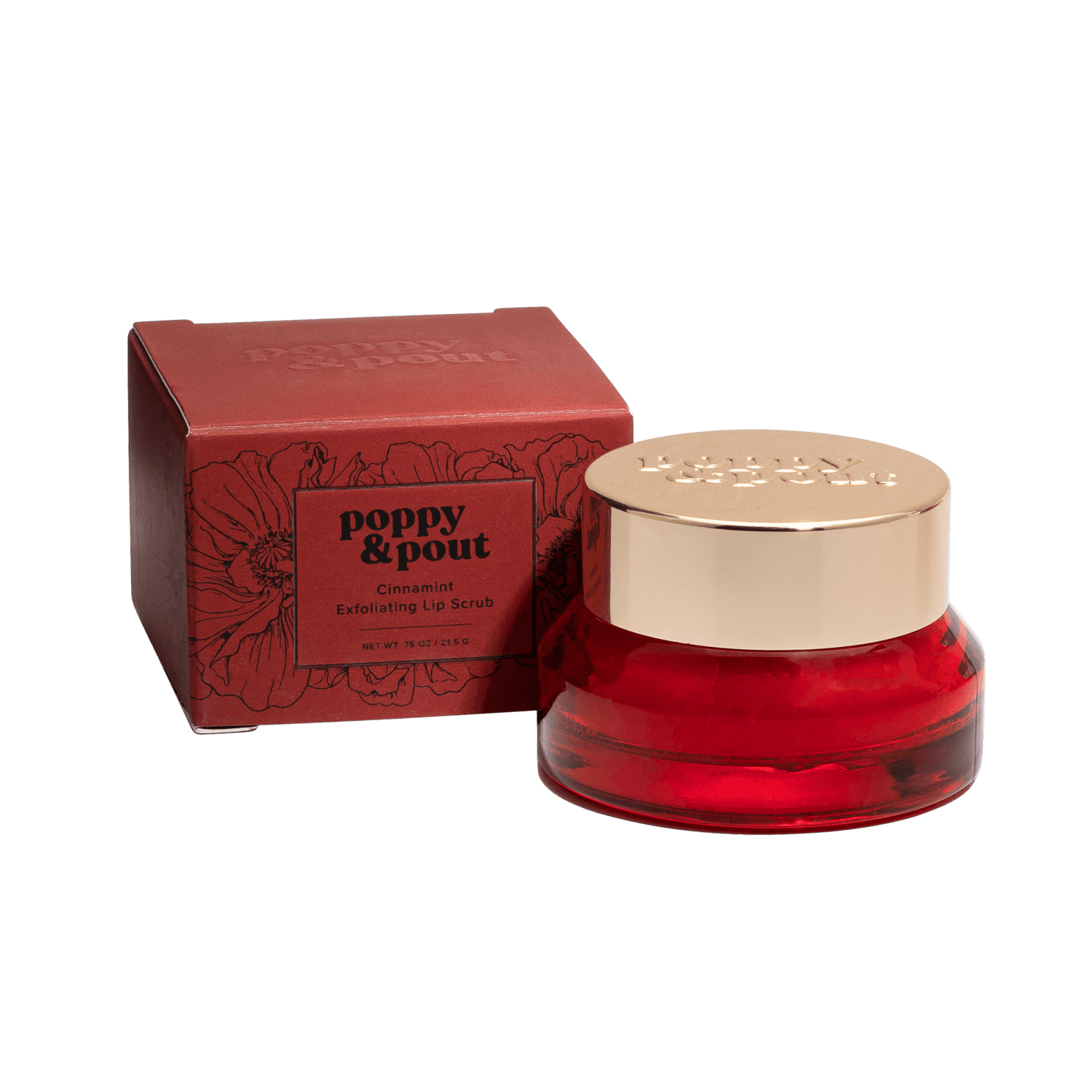 Lip Scrub, Original, Cinnamint - Poppy & Pout